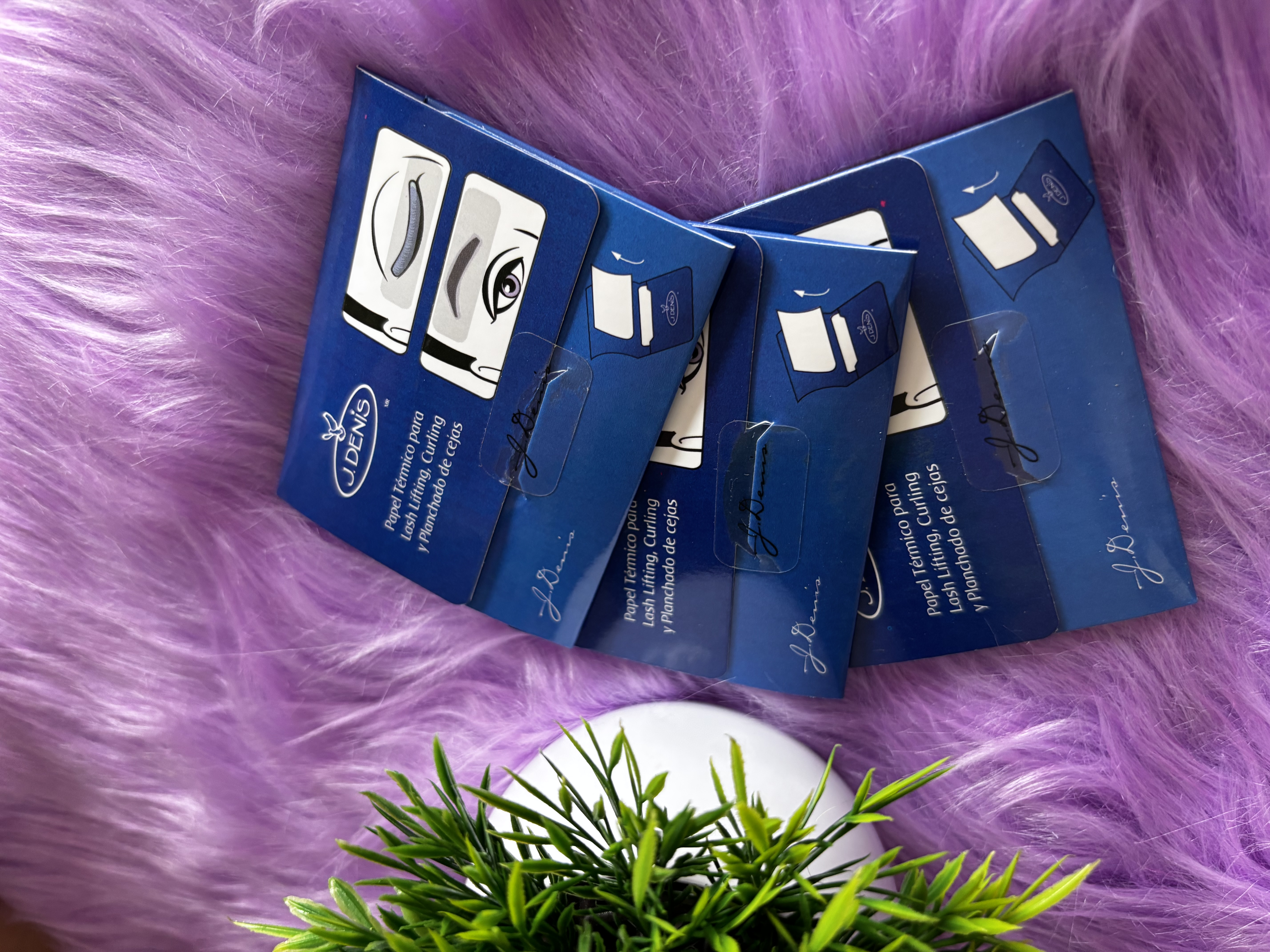 Papel térmico para lash lifting y planchado de cejas